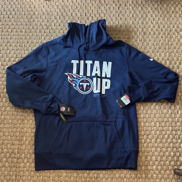 Nike Other - NWT Nike Tennessee Titans Therma Pullover Hoodie Men's L